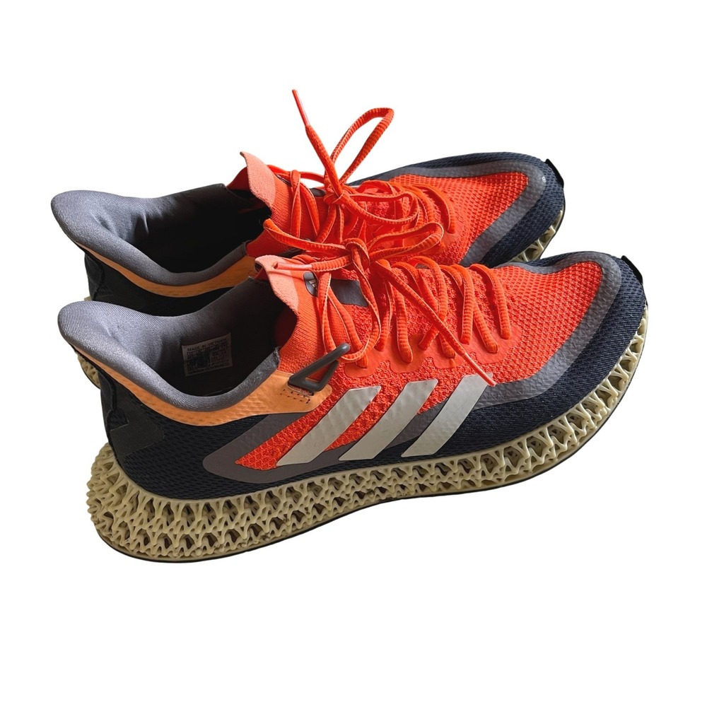 Adidas 4DFWD‎ 2 Mens Running Shoes Orange Carbon Silver GV9103 Mens 10.5
